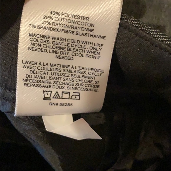 Express columnist slacks. Grey. Size 2S.Worn once - Picture 7 of 8